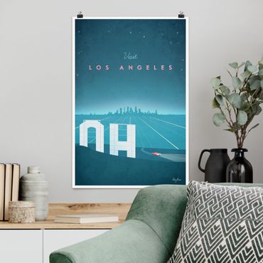 Poster - Reiseposter - Los Angeles - Hochformat 3:2