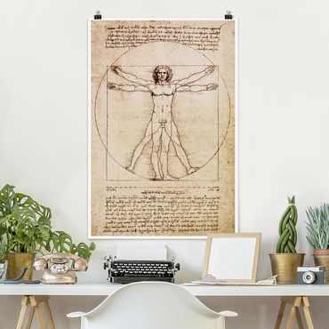 Poster - Da Vinci - Hochformat 3:2