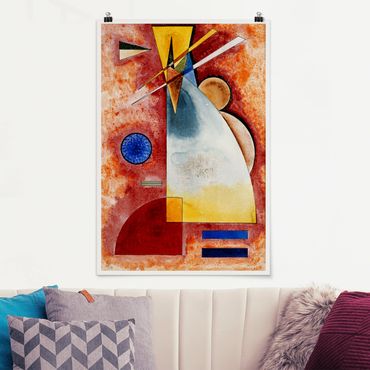 Poster - Wassily Kandinsky - Ineinander - Hochformat 3:2