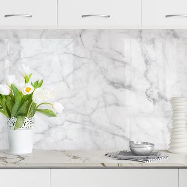 Küchenrückwand - Bianco Carrara