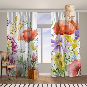 Cortina - Watercolour Flowers