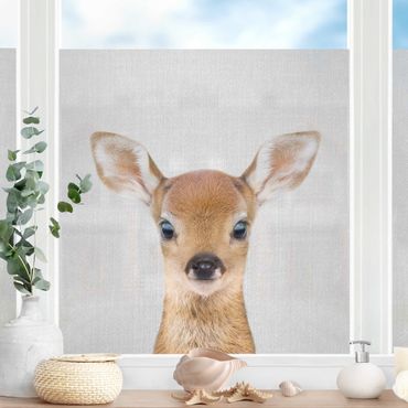 Vinilo para cristales - Baby Roe Deer Romy