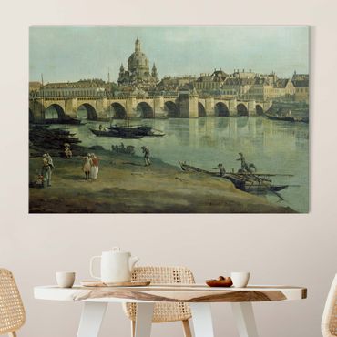 Cuadro acústico - Bernardo Bellotto - View Of Dresden From The Right Bank Of The Elbe