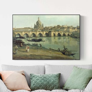 Cuadro acústico intercambiable - Bernardo Bellotto - View Of Dresden From The Right Bank Of The Elbe