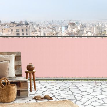 Pantalla de privacidad para balcón - Pale Pink