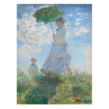 Lienzo - Claude Monet - Woman with Parasol