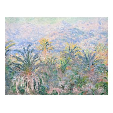 Lienzo - Claude Monet - Palm Trees at Bordighera
