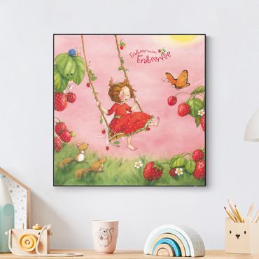 Cuadro intercambiable - The Strawberry Fairy - Tree Swing
