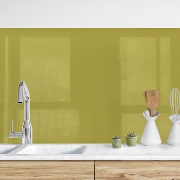 Küchenrückwand - Lindgrün Bambus