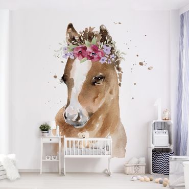 Fotomural - Floral Pony
