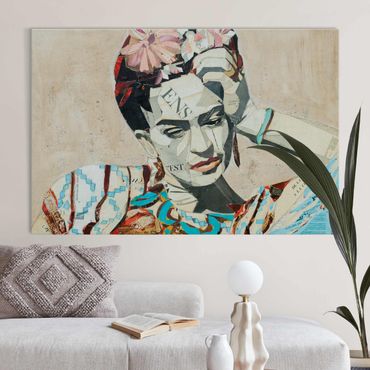 Cuadro acústico - Frida Kahlo - Collage No.1