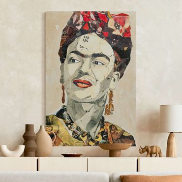 Cuadro acústico - Frida Kahlo - Collage No.2