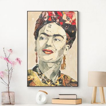 Cuadro intercambiable - Frida Kahlo - Collage No.2