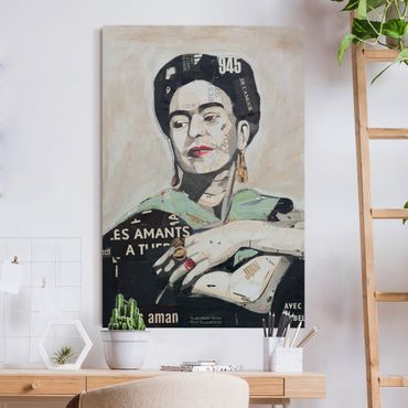 Cuadro acústico - Frida Kahlo - Collage No.4