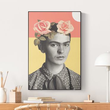 Cuadro acústico intercambiable - Frida Kahlo - Sunset Collage