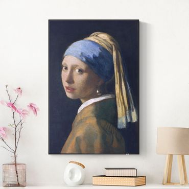Cuadro acústico intercambiable - Jan Vermeer Van Delft - Girl With A Pearl Earring