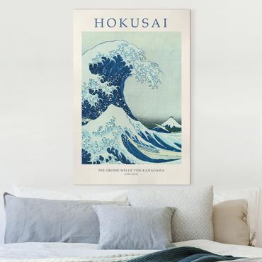 Lienzo - Katsushika Hokusai - The Big Wave Of Kanagawa - Museum Edition