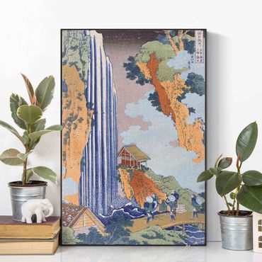 Cuadro acústico intercambiable - Katsushika Hokusai - Ono Waterfall