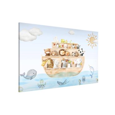 Tablero magnético - Cute baby animals on the ark