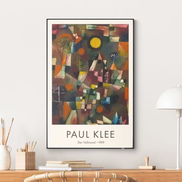 Cuadro intercambiable - Paul Klee - The Full Moon - Museum Edition