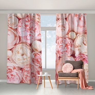 Cortina - Roses Rosé Coral Shabby