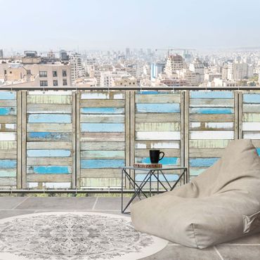 Pantalla de privacidad para balcón - Shelves of the Sea