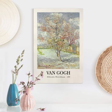Lienzo - Vincent van Gogh - Blossoming Peach Tree - Museum Edition