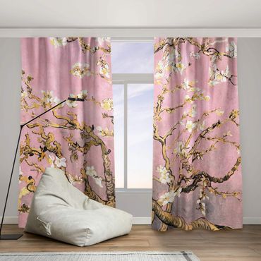 Cortina - Vincent Van Gogh - Almond Blossom In Antique Pink