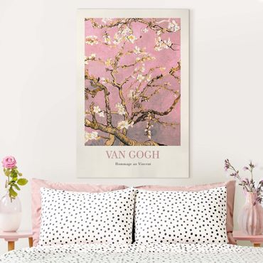 Lienzo - Vincent van Gogh - Almond Blossom In Pink - Museum Edition