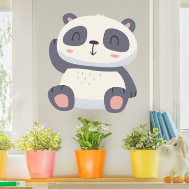 Wandtattoo Kinderzimmer Süßer Panda