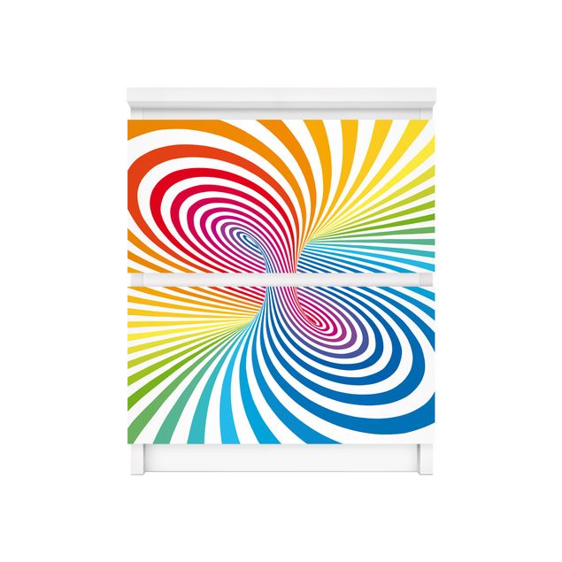 Láminas adhesivas en multicolor Colour Vortex