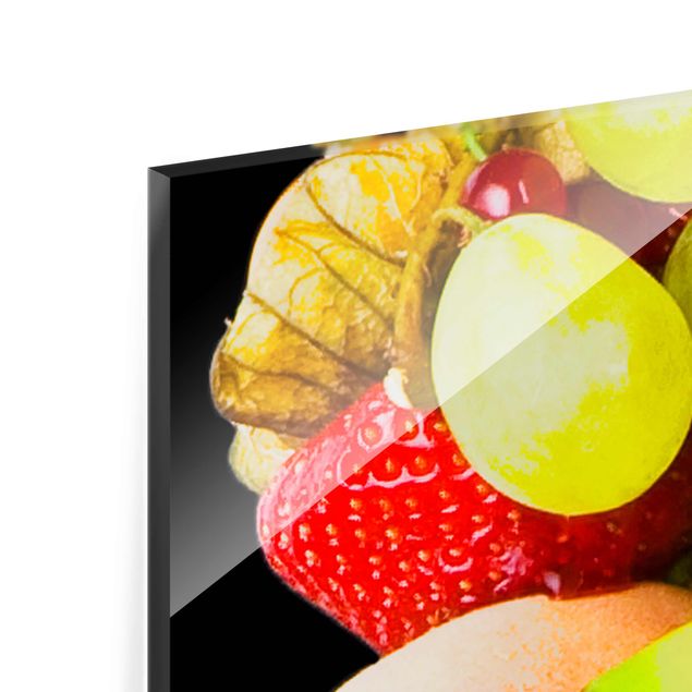 Tableros magnéticos de vidrio Colourful Exotic Fruits