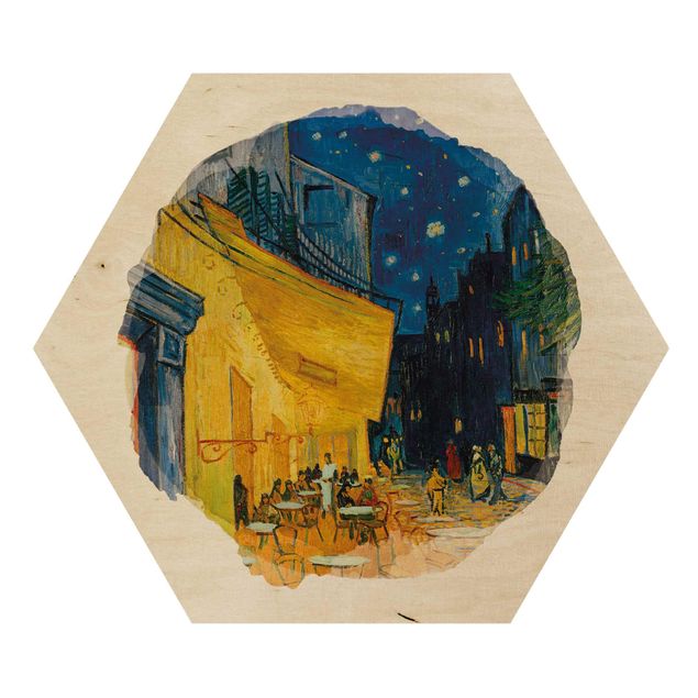 Cuadros famosos WaterColours - Vincent Van Gogh - Cafe Terrace In Arles
