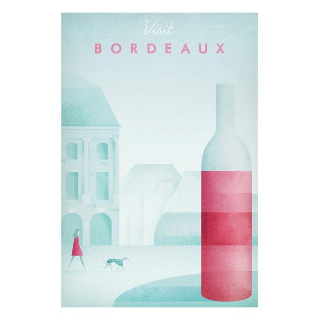 Cuadros arquitectura Travel Poster - Bordeaux