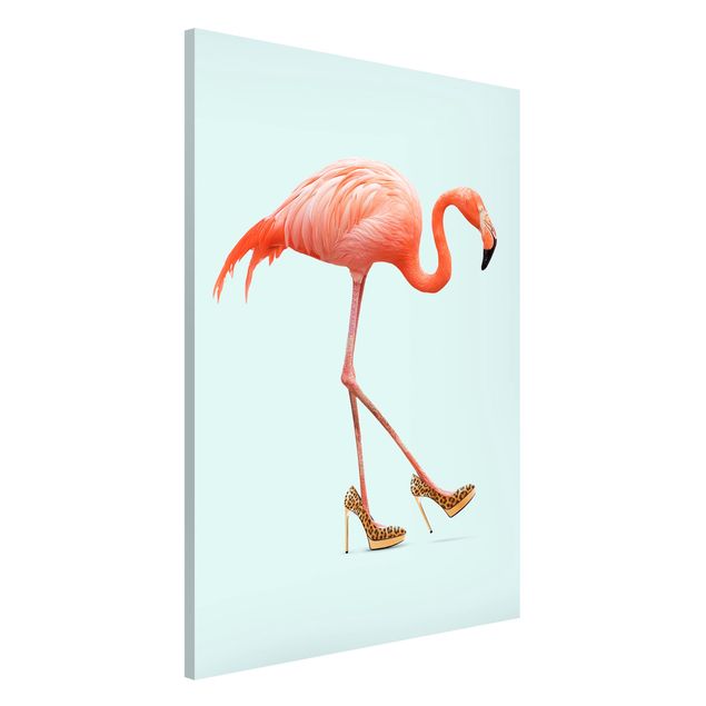 Decoración de cocinas Flamingo With High Heels