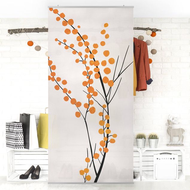 Cuadros de Kubistika Graphical Plant World - Berries Orange