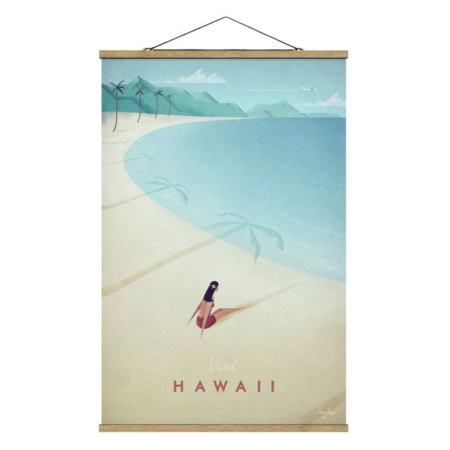 Cuadros de playa y mar Travel Poster - Hawaii