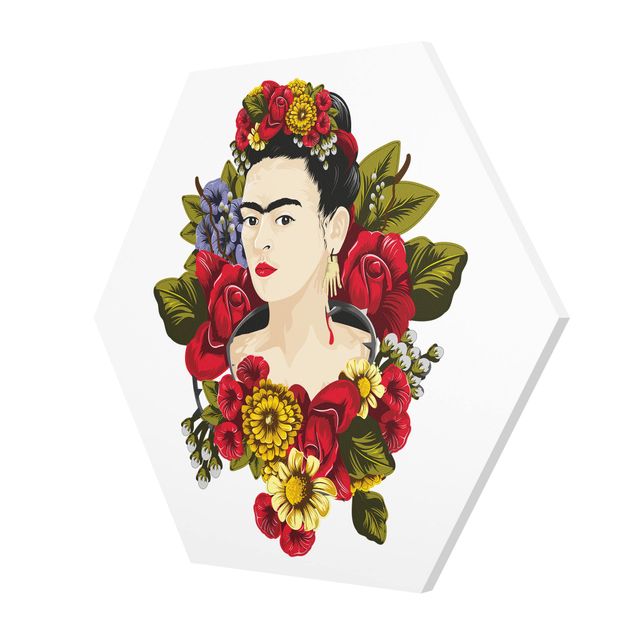 Láminas de cuadros famosos Frida Kahlo - Roses