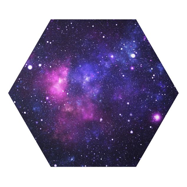 cuadros hexagonales Galaxy