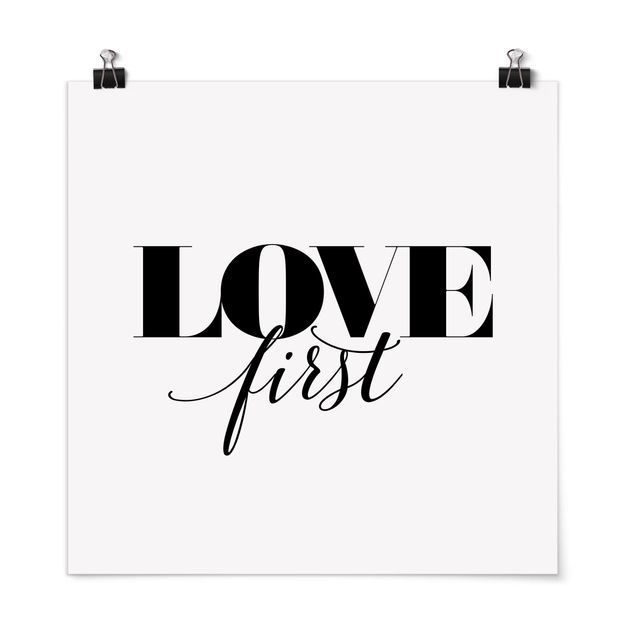 Cuadros románticos Love First