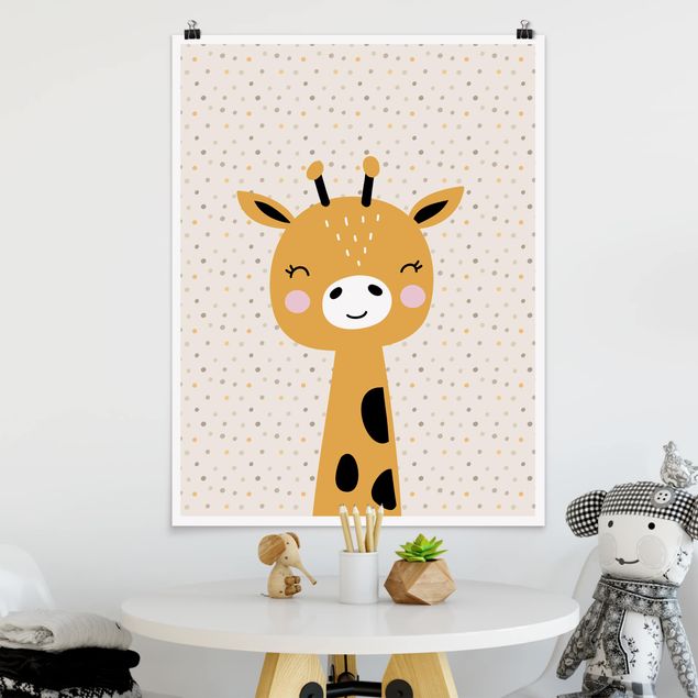 Decoración habitación infantil Baby Giraffe
