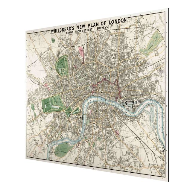 Cuadros ciudades Vintage Map London
