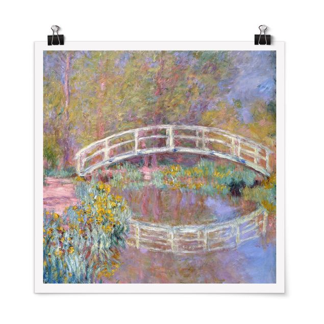 Reproducciones de cuadros Claude Monet - Bridge Monet's Garden