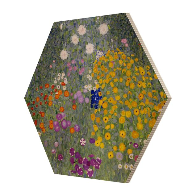 Cuadros de Klimt Gustav Klimt - Cottage Garden