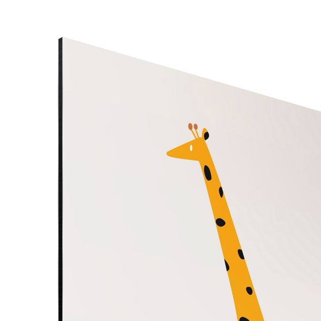 Cuadros modernos Yellow Giraffe