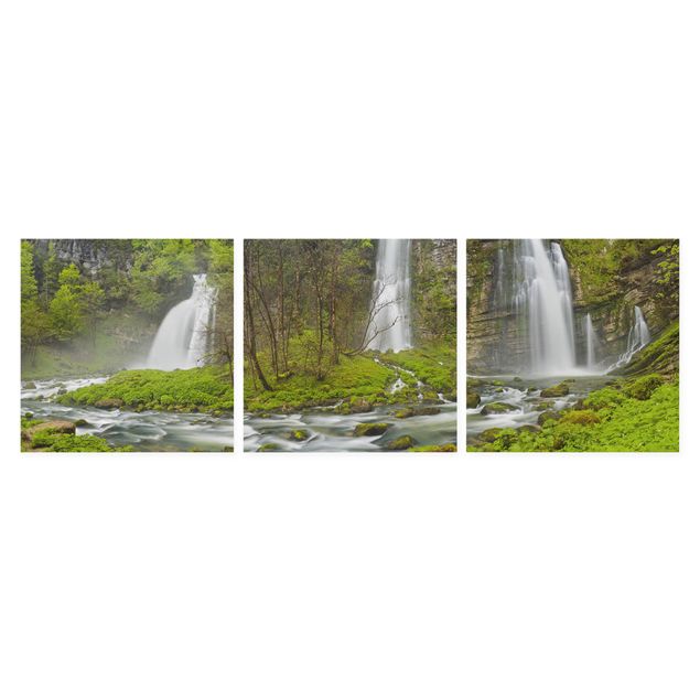 Cuadros modernos y elegantes Waterfalls Cascade De Flumen