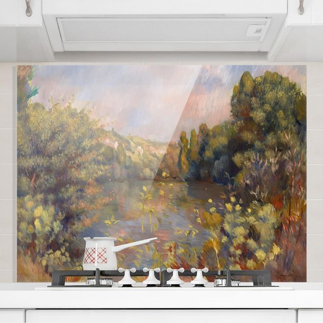 Decoración en la cocina Auguste Renoir - Landscape With Lake