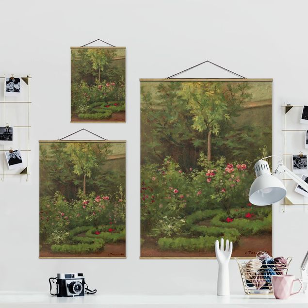 Reproducciones de cuadros Camille Pissarro - A Rose Garden