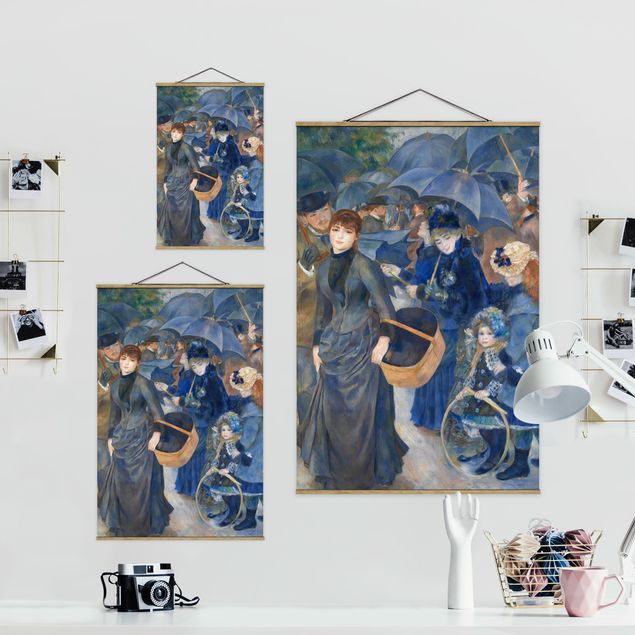 Cuadro retratos Auguste Renoir - Umbrellas