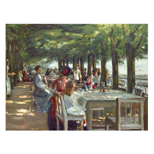 Cuadros impresionistas Max Liebermann - The Restaurant Terrace Jacob